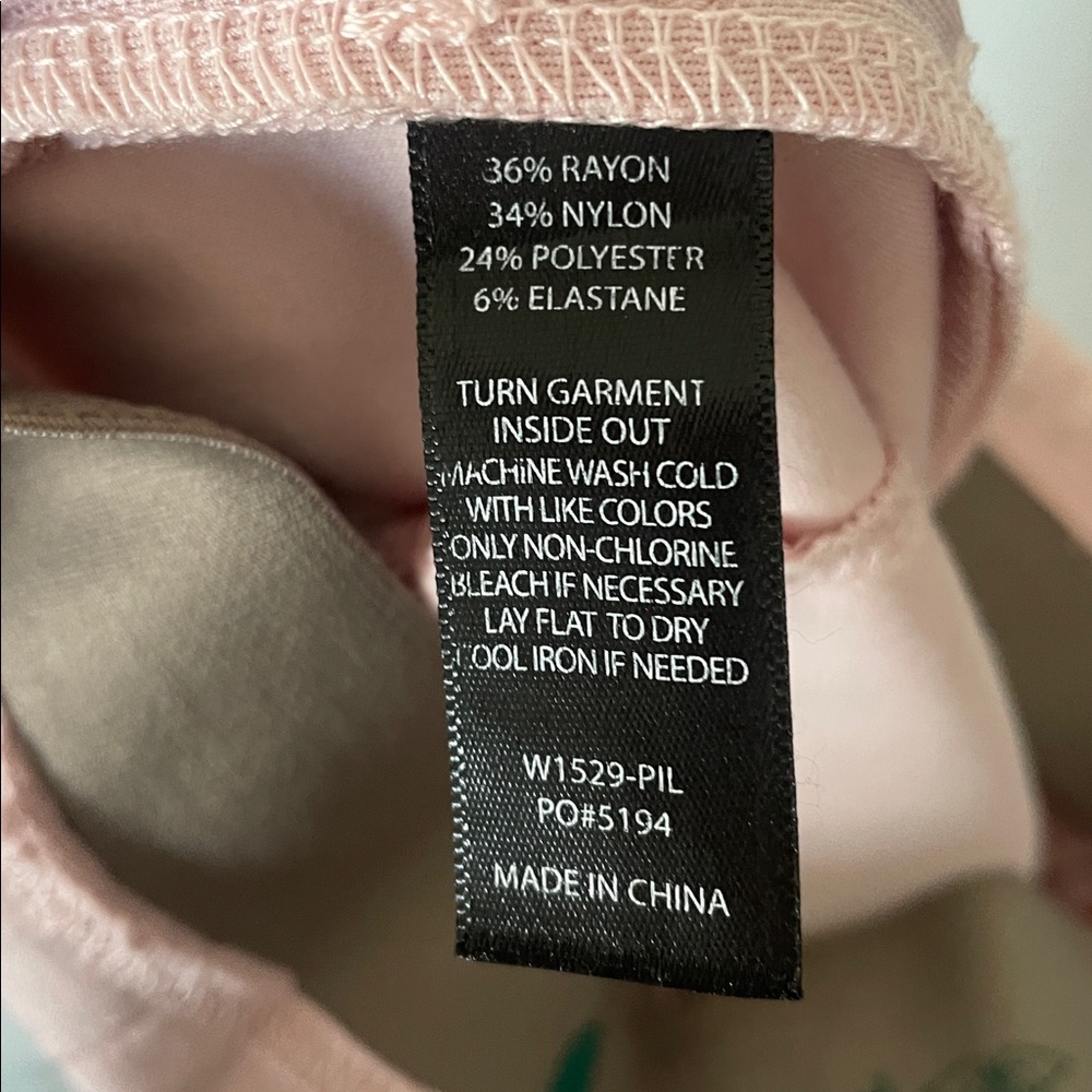 Betabrand Blush Pink High-Rise Tailored Ankle Yoga Dress Pants with Belt Size M - Picture 10 of 10